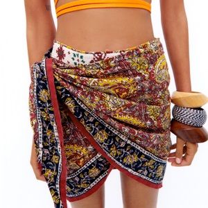➕ Paisley Sarong Skirt